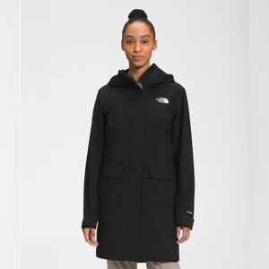 THE NORTH FACE | City Breeze Hooded Rain Parka | Black | Size XL